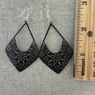 Stylish earrings for sensitive ears - lead and nickel free - Image 3