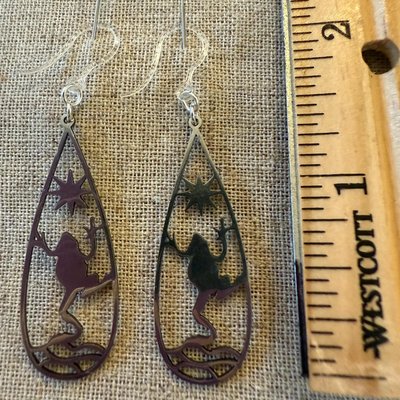 Hypoallergenic earrings for sensitive ears - nickel free jewelry - Image 2