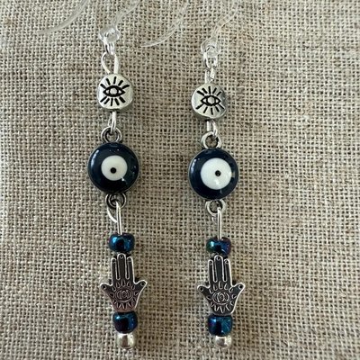 Handmade nickel-free earrings - gentle on sensitive skin - Image 2