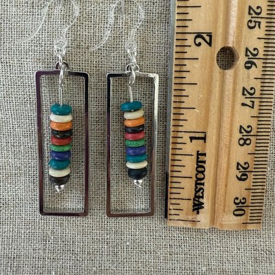 Stylish earrings for sensitive ears - lead and nickel free - Image 3