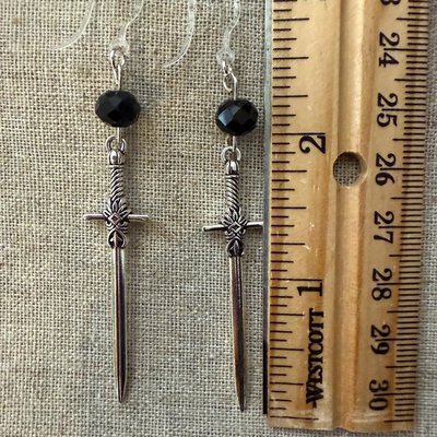 Handmade nickel-free earrings - gentle on sensitive skin - Image 3