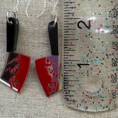 Handmade nickel-free earrings - gentle on sensitive skin - Image 3