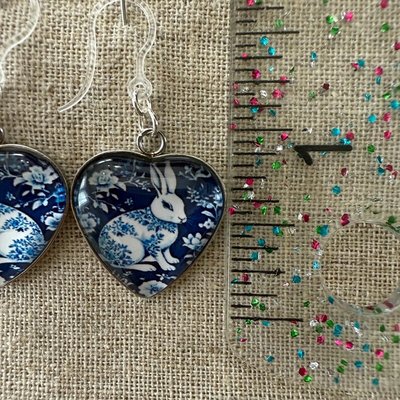 Handmade nickel-free earrings - gentle on sensitive skin - Image 2