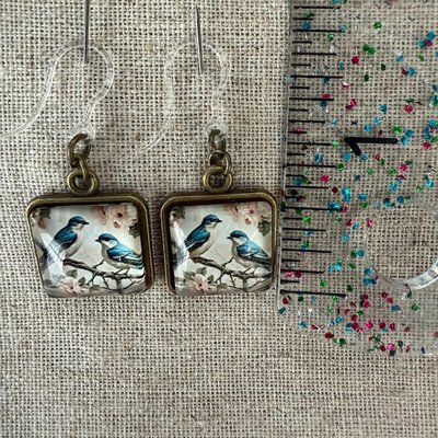 Stylish earrings for sensitive ears - lead and nickel free - Image 2